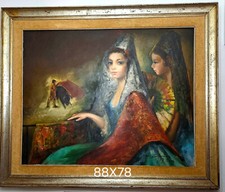 Quadro olio su tela con