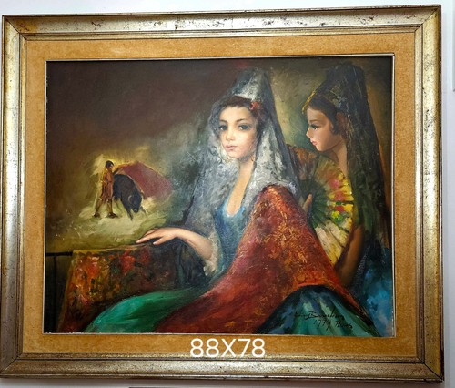 Quadro olio tela - olio,