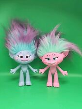 Trolls World Tour Glam raso e ciniglia grande 6,5" fashion doll figura lavoro da sogno