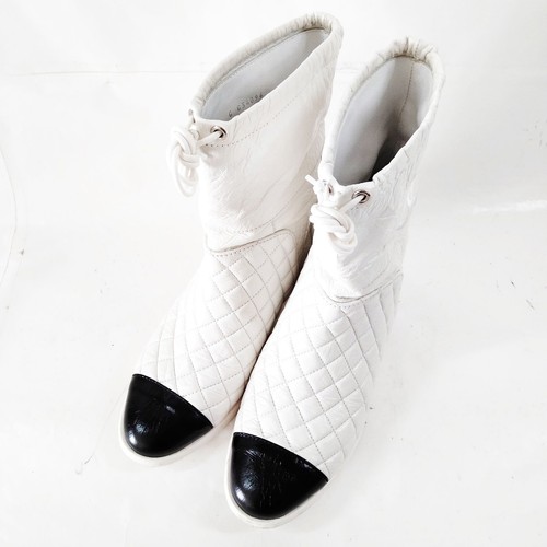 Stivali chanel donna pelle - chanel,