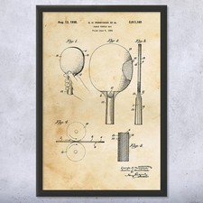Paddle ping pong brevetto arte
