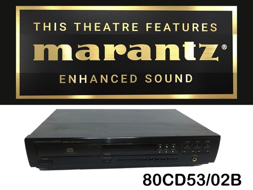 Marantz compact disc player - disc,