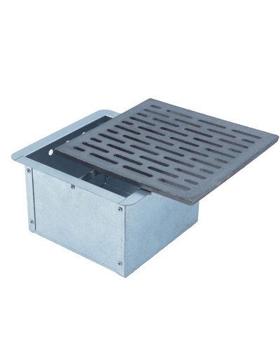 Griglia ghisa 24x24 - cm,
