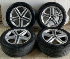 4 Gomme Cerchi Ruote Pneumatici in lega Audi Q5 S-LINE 2022 MISURA 235-55-19