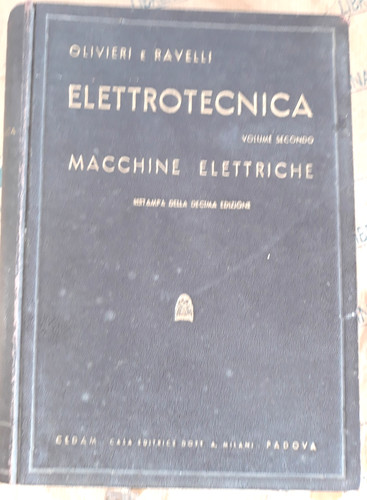 Elettrotecnica vol macchine - vol., 2