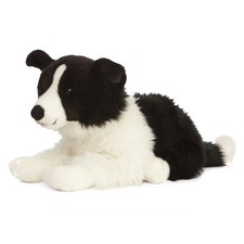 Peluche Lying Border Collie