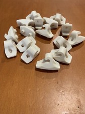 2x clips soporte parasol audi