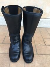 Stivali da motociclista CC,  in pelle. Usati tg.43 originali. Vintage