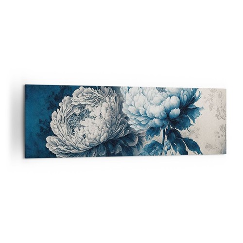 Quadro tela 160x50cm fiori - quadro,