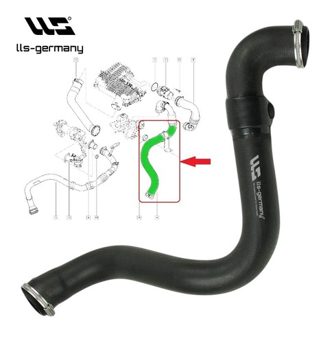 Turboscarico tubo intercooler - tubo,