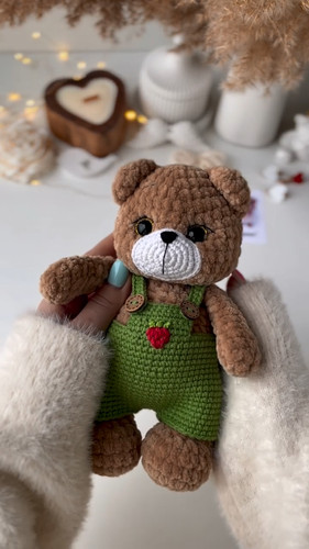 Handmade teddy bear - handmade,