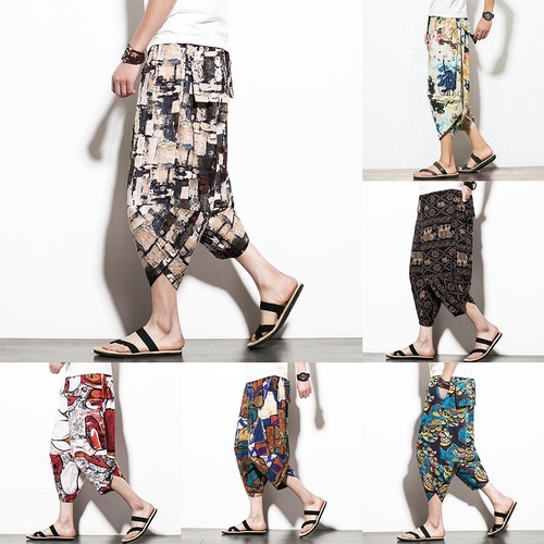 Pantaloni uomo cropped morbidi