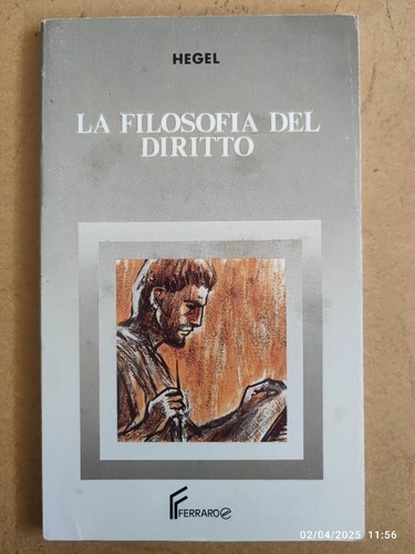 Hegel filosofia del - filosofia, diritto