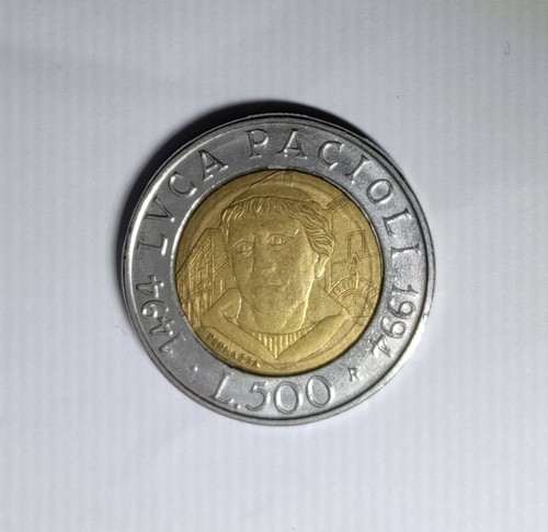 500 lire 1994 - 1994, pacioli