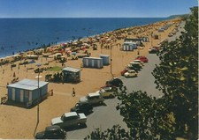 LIDO DI FERMO -ASCOLI PICENO -SPIAGGIA  CARTOLINA