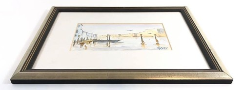 Quadro acquarello renzo cozzi - acquarello,