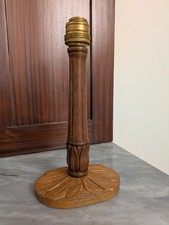 Base In Legno Lampada Da