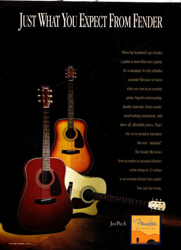 Vintage anni fender dg - 90,