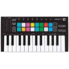 NOVATION LAUNCHKEY MINI MK3 controller/tastiera midi daw 25 tasti 16 pad 8 knobs