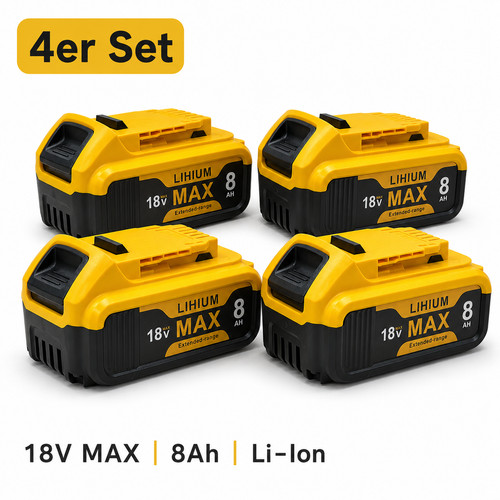 Batteria per dewalt v - 4x,