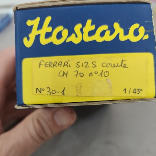 Kit hostaro ferrari 512 s - 1/43,