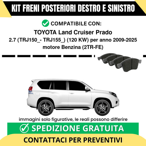 Pastiglie freno posteriori - freno,