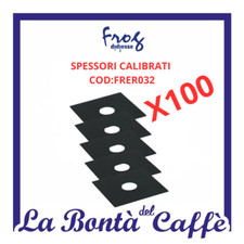 RICAMBI ORIGINALI STOCK 100 SPESSORI CALIBRATI  X MACCHINA CAFFE' DIDIESSE FROG