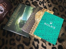 10. 1994 ENG 3X ROLEX BOOKLET