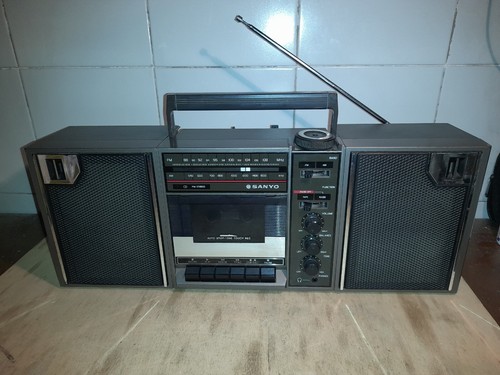 Radio boombox vintage - radio, sanyo