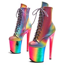 Women Sexy Multicolor Lace Up