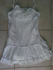 lotto 519 vestito abito donna vestitino bianco ZARA tg.S/M