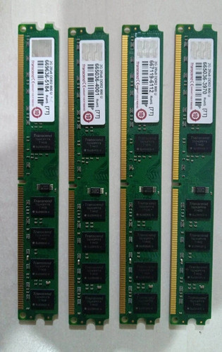 Ram transcend 8gb kit - kit, 4x2gb