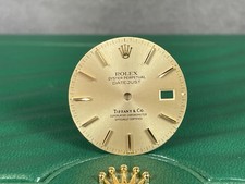 Rolex originale "TIFFANY & CO." - QUADRANTE ORO 36mm 16233 16013 16238 16018 RARO