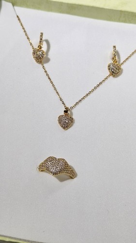 Collana anelli orecchini - collana, e