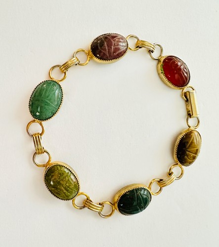 Bracciale scarabeo vintage - bracciale, 6