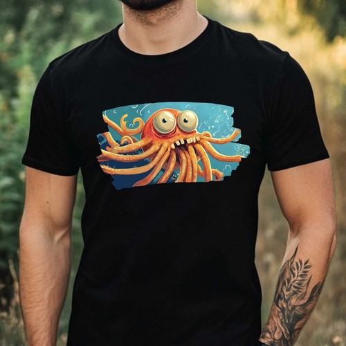 Shirt uomo spaghetti mostro - t-shirt,