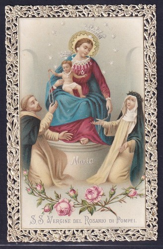 Immaginetta sacra primi 900 - sacra,