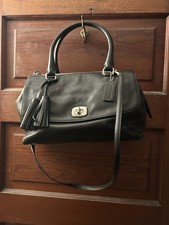 Borsa a mano Coach in pelle