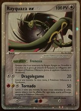 Carta Pokemon Rayquaza Ex 039 Nintendo Promo Black Star Italiano 2006 vintage