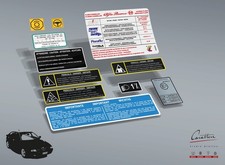 KIT ADESIVI ALFA ROMEO 166 | 11 adesivi