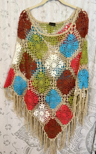 Poncho coco carmen colorato - poncho,