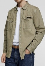 Camicia camionista jeans kaki