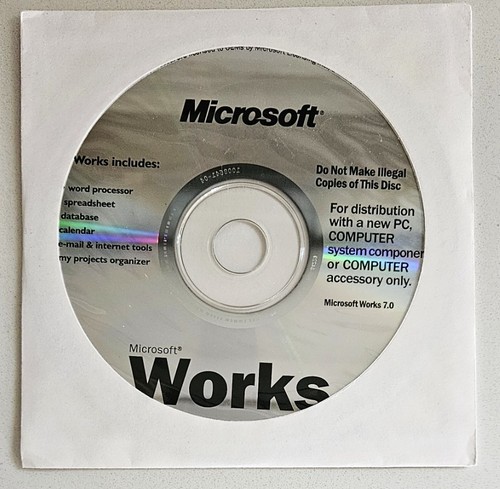 Microsoft works sigillato - microsoft,