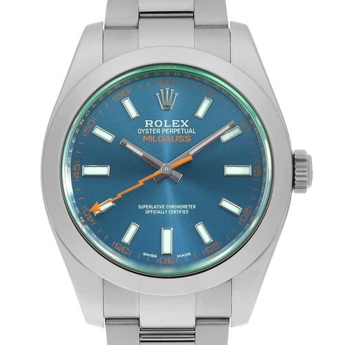 Rolex milgauss blue 116400gv - milgauss,