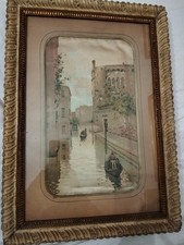  ANTICA STAMPA SU SETA Con