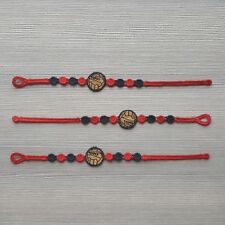 BRACCIALETTO UNCINETTO CRUCIANI PORTAFORTUNA nocerina MILAN LUCCHESE