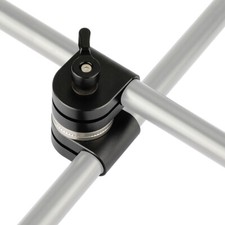 Morsetto supporto doppia asta