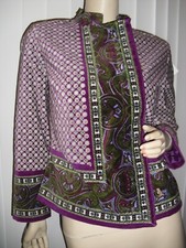 Isaac Mizrahi,purple,olive