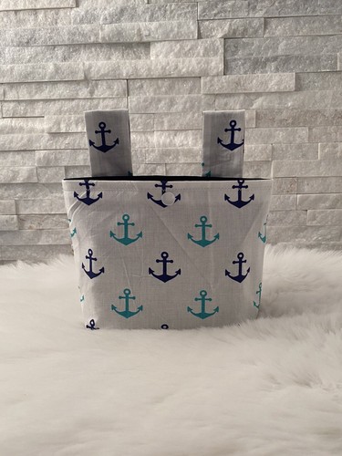 Borsa manubrio ancora bianca - , |