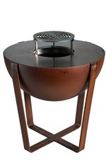 Barbecue da Giardino La Ferrotecnica IRIS Elegante Funzionale Solido Robusto